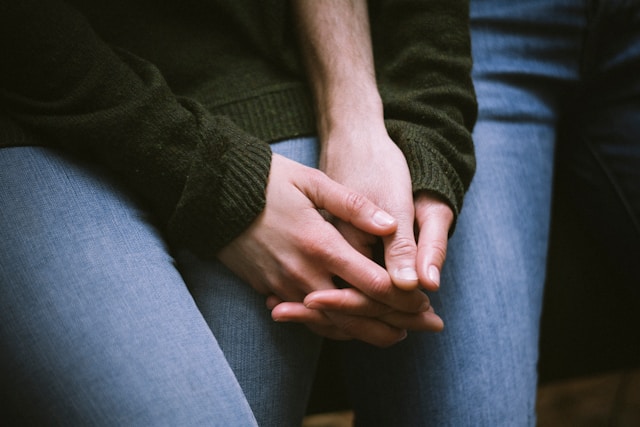 lovers hands