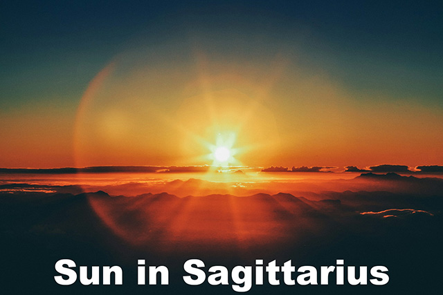 09 Sun in Sagittarius