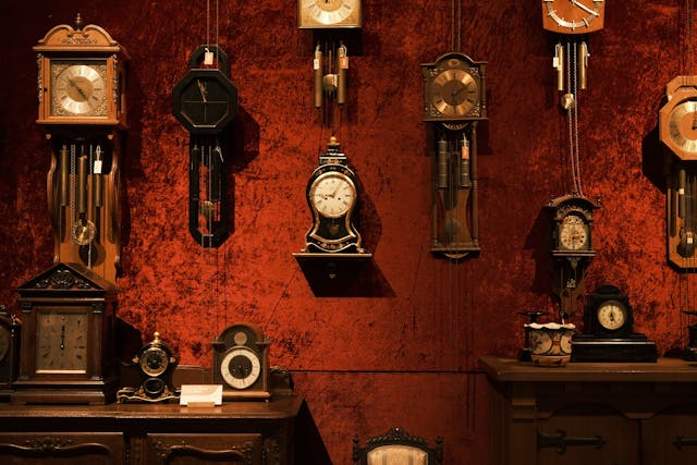 Clocks on the wall